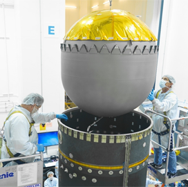 Maxar Integrates Fuel Tank Into NASA's On-Orbit Servicing Spacecraft - top government contractors - best government contracting event