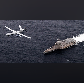 Navy Exercise Showcases Leidos-Built Autonomous Vessels - top government contractors Navy Exercise Showcases Leidos-Built Autonomous Vessels