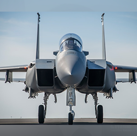 Boeing Delivers Second F-15EX Aircraft to Air Force - top government contractors Boeing Delivers Second F-15EX Aircraft to Air Force
