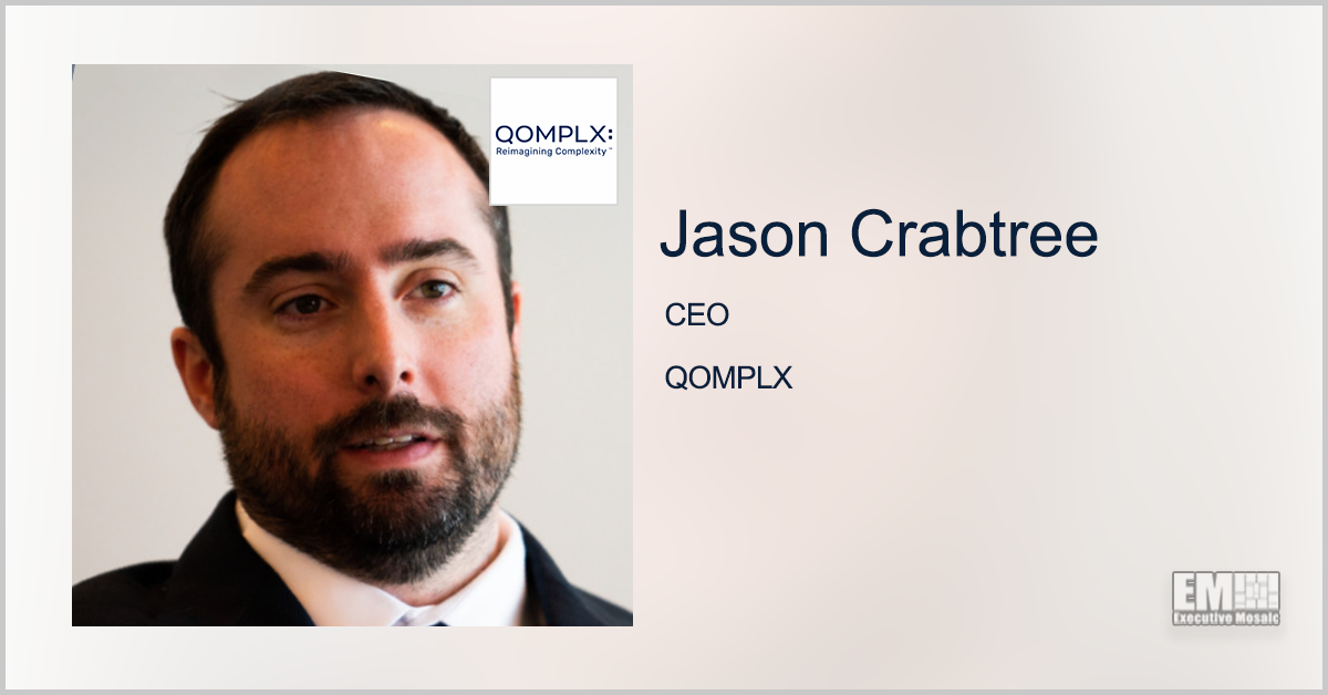 QOMPLX Names 5 Industry Vets as Post-Merger Board Appointees; Jason Crabtree Quoted - top government contractors - best government contracting event