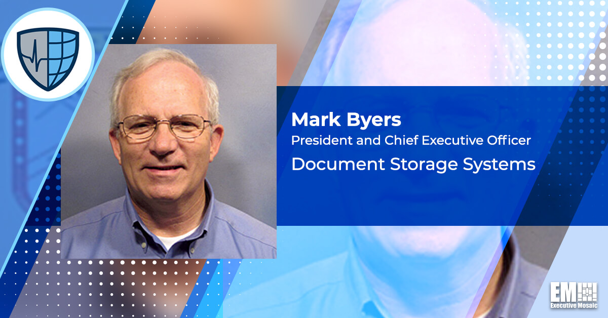 Document Storage Systems Wins VHA Contract Renewal for EHR Software Implementation; Mark Byers Quoted - top government contractors - best government contracting event