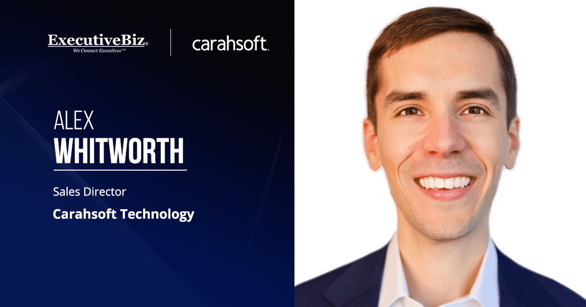 Carahsoft’s Alex Whitworth on Securing the Cyber Supply Chain - top government contractors - best government contracting event